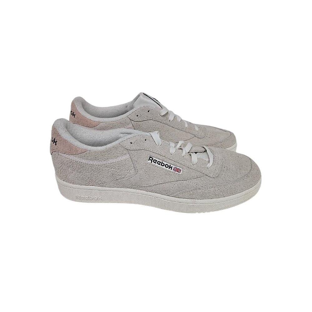 Reebok Men's Classic Club C 85 Athletic Shoe Tan White Size 13M - Picture 2 of 7